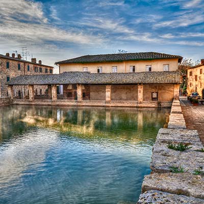 Ферма рядом с термальными ваннами в Тоскане